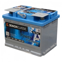 Akumulator JENOX CLASSIC 12V 62Ah 510A 62622